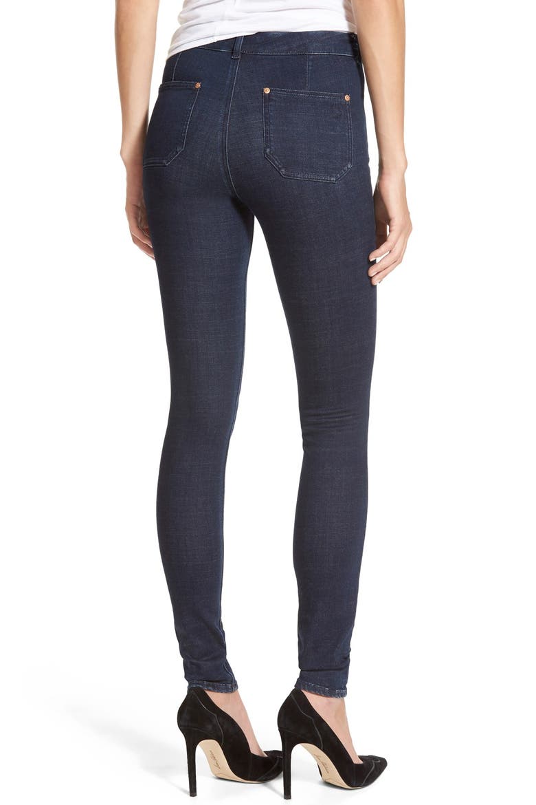 M.i.h. Jeans High Rise Skinny Jeans, Alternate, color, RINSE POWER