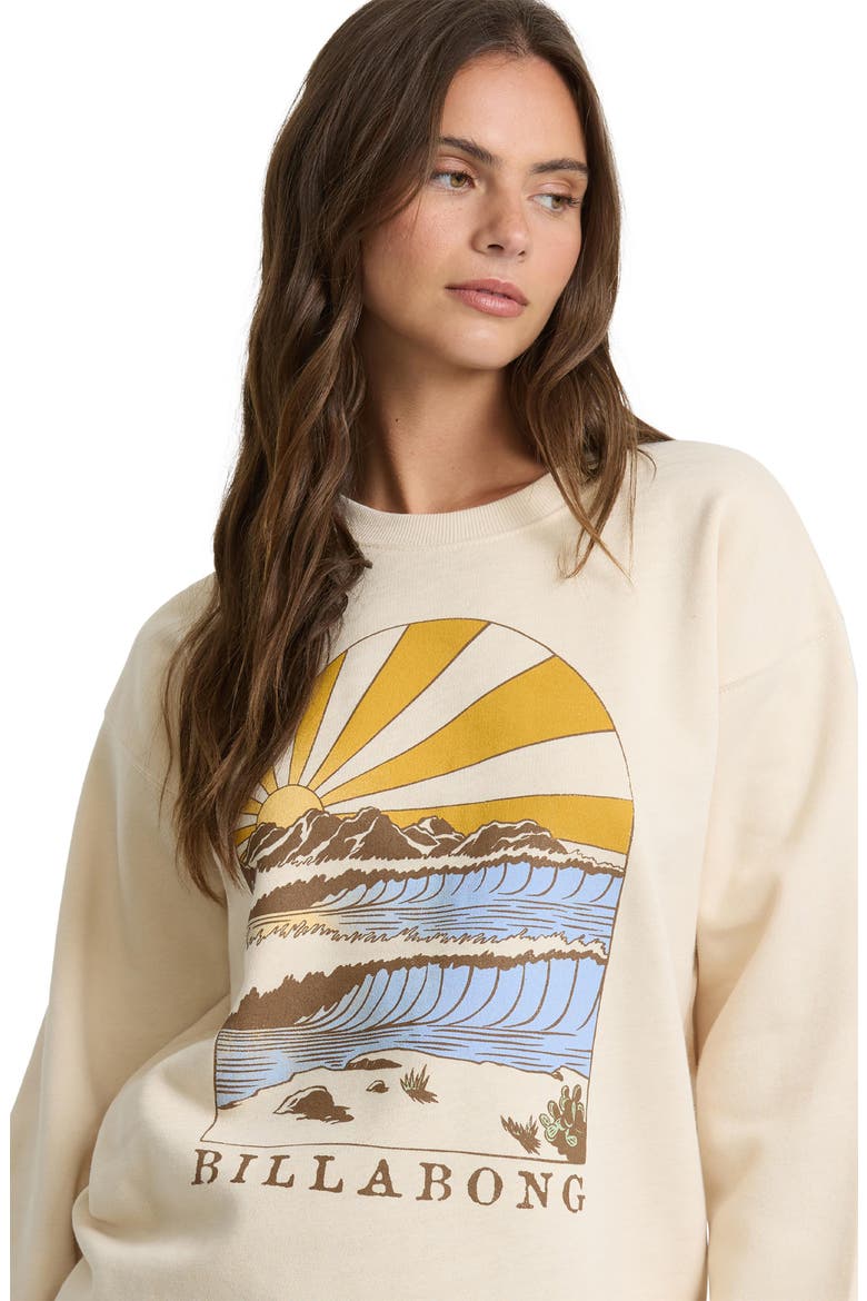 Travel West Graphic Fleece Sweatshirt, Alternate, color, DOVE