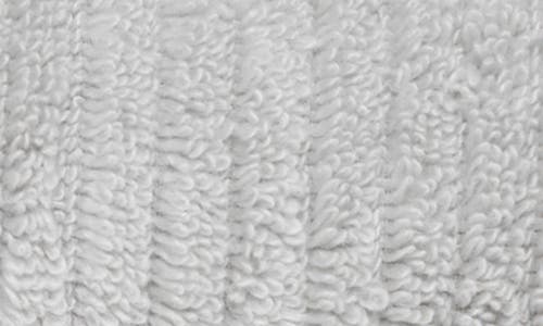 Nordstrom Ribbed Cotton & Modal 4-pack Bath Towels In Grey Vapor