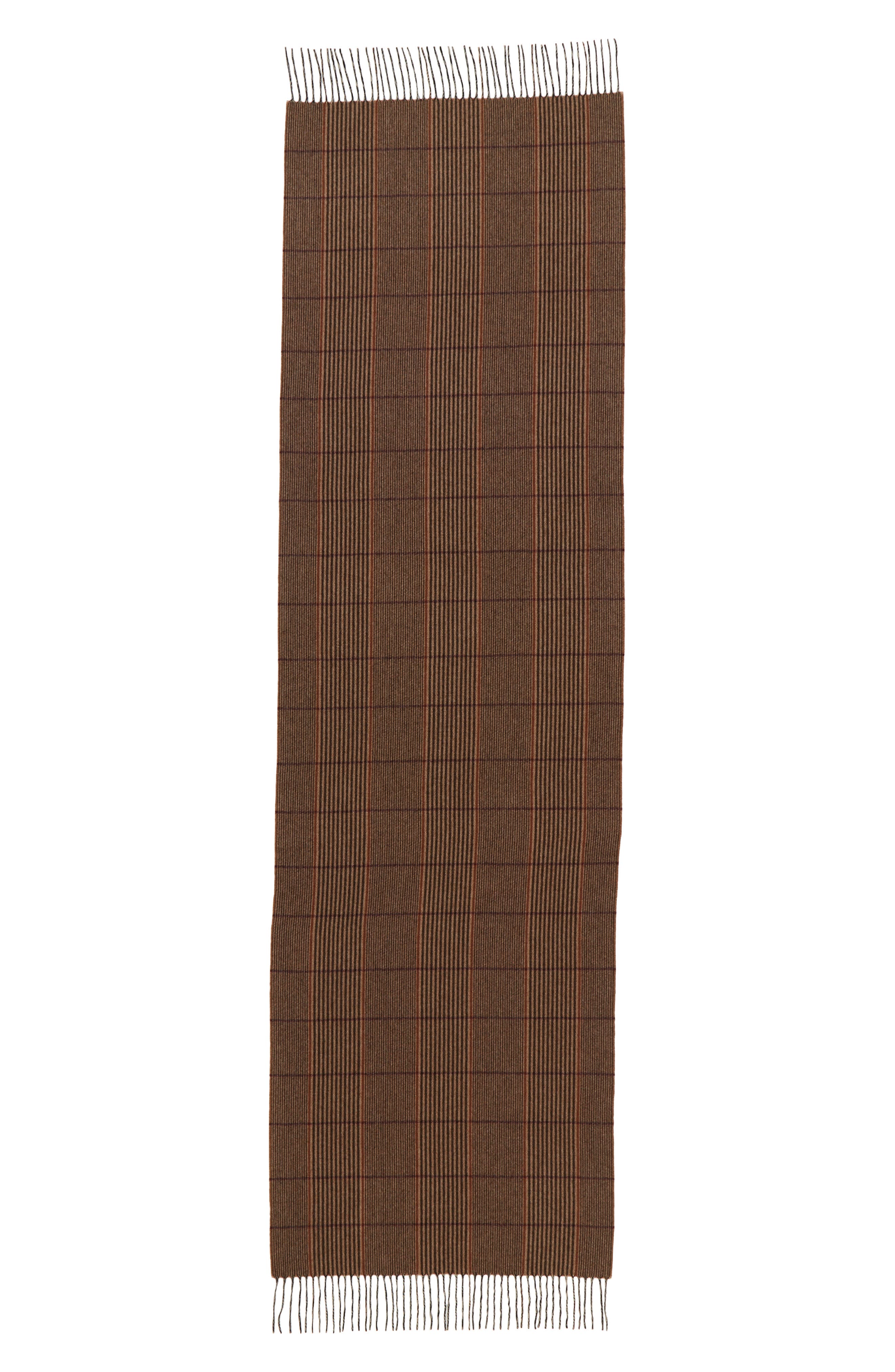 Ralph Lauren Purple Label Check Cashmere Scarf (Men) | Nordstromrack
