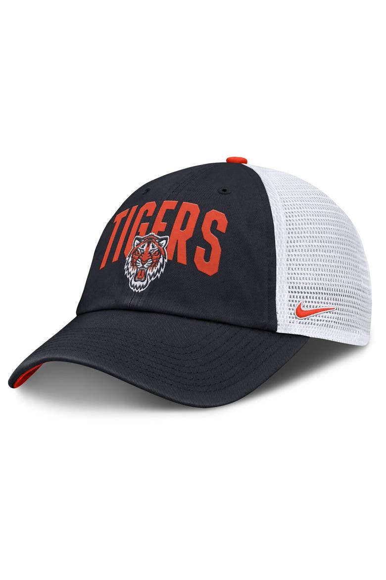 Men's Nike  Navy Detroit Tigers Primetime Club Adjustable Trucker Hat, Main, color, Navy
