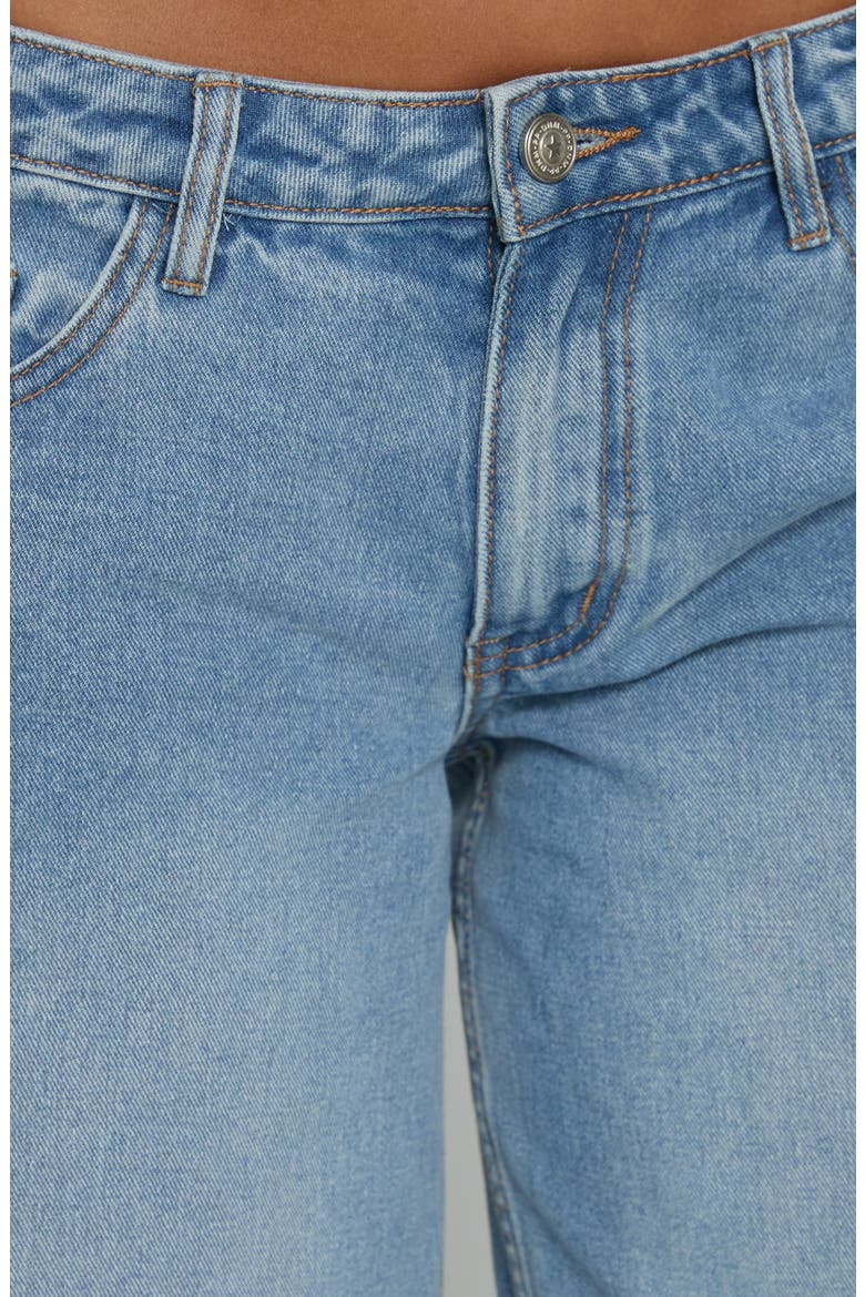 Ramos Low Rise Wide Leg Jeans, Alternate, color, BRIGHT BLUE WASH