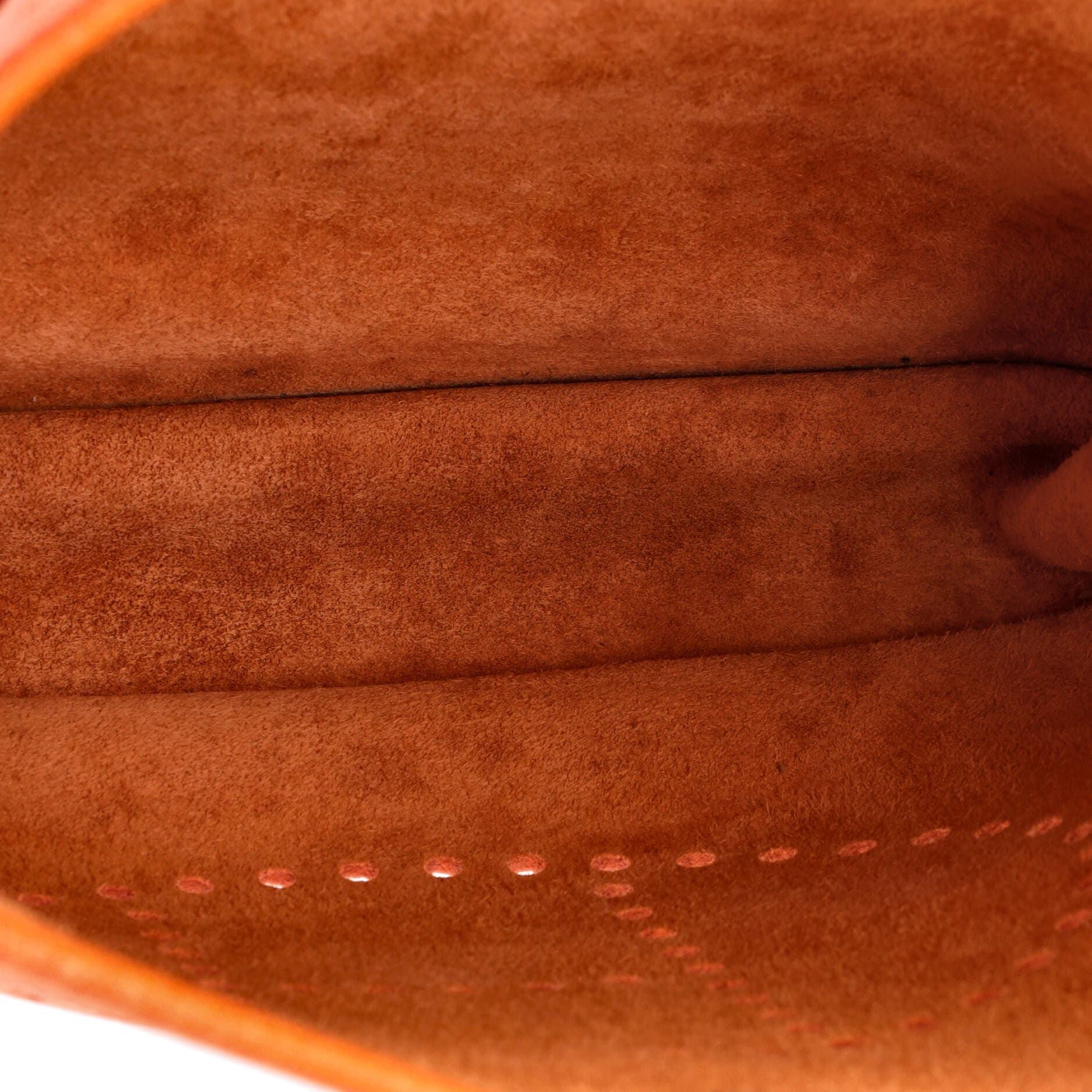 Pre-Owned Hermes Evelyne Bag Gen III Clemence PM, Alternate, color, Orange H