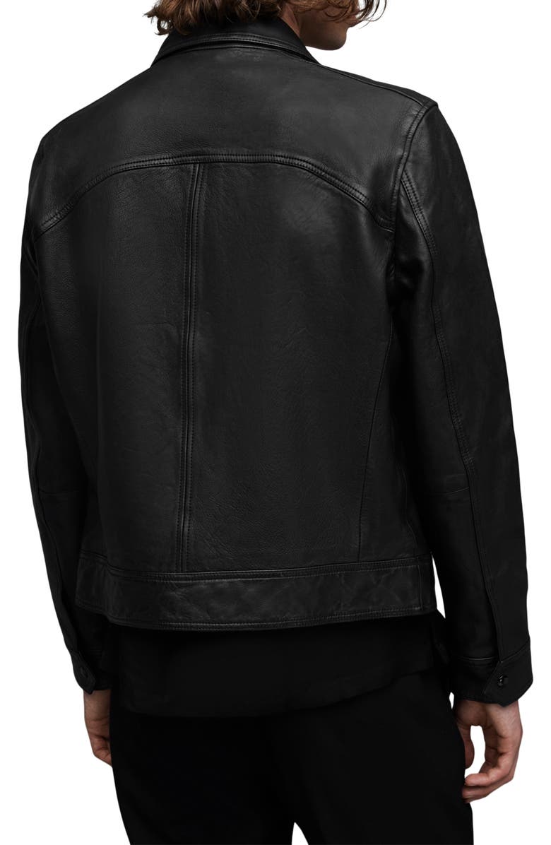 AllSaints Jun Leather Jacket, Alternate, color, 