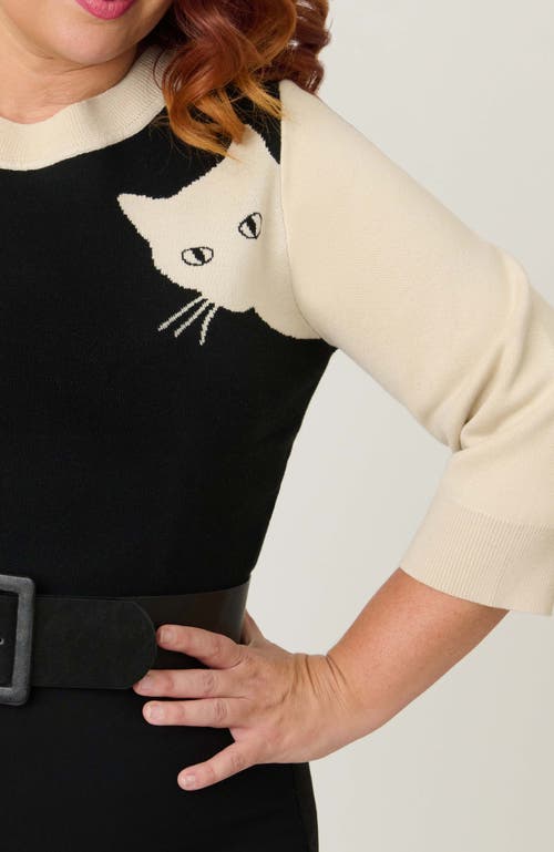 Unique Vintage Plus Size Minou Sweater In Multi