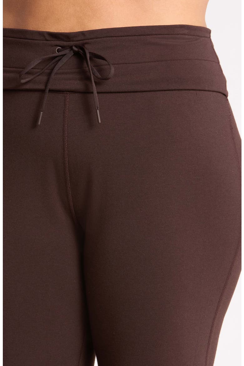 Weekend Flare Pants, Alternate, color, BROWN MOLE'