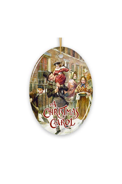 A Christmas Carol Cratchit And Tiny Tim Ornament