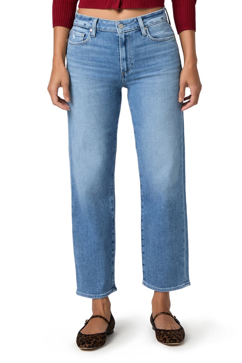Mason Mid Rise Ankle Straight Leg Jeans, Main, color, BIG BEN