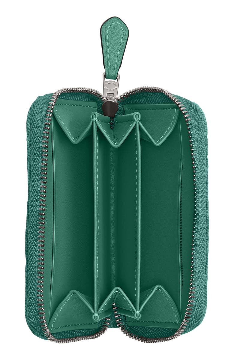 COACH Essential Quilted Denim Zip Wallet, Alternate, color, 