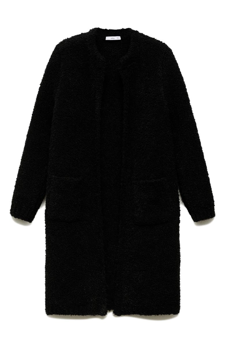 MANGO Bouclé Coat, Alternate, color, 