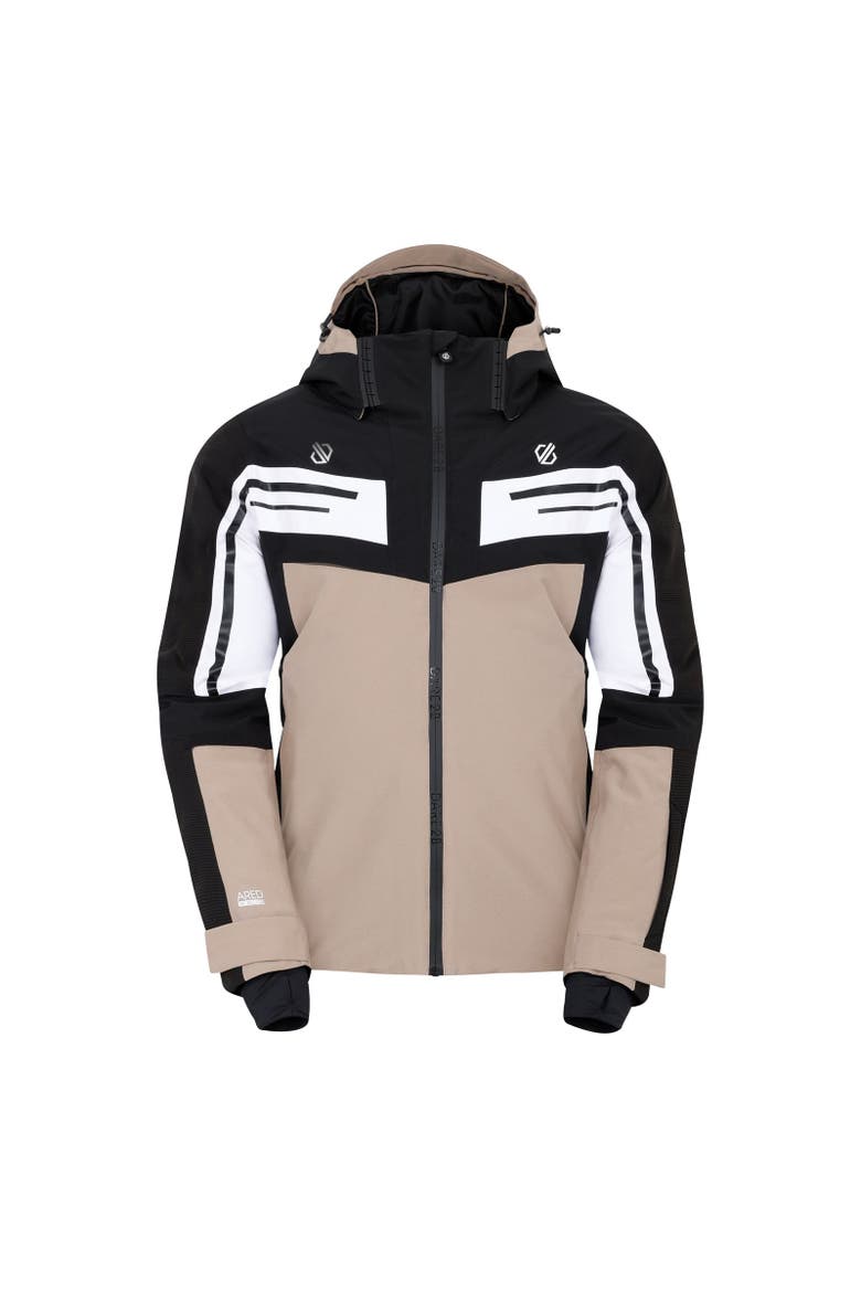 Triple Ski Jacket, Main, color, Black and White