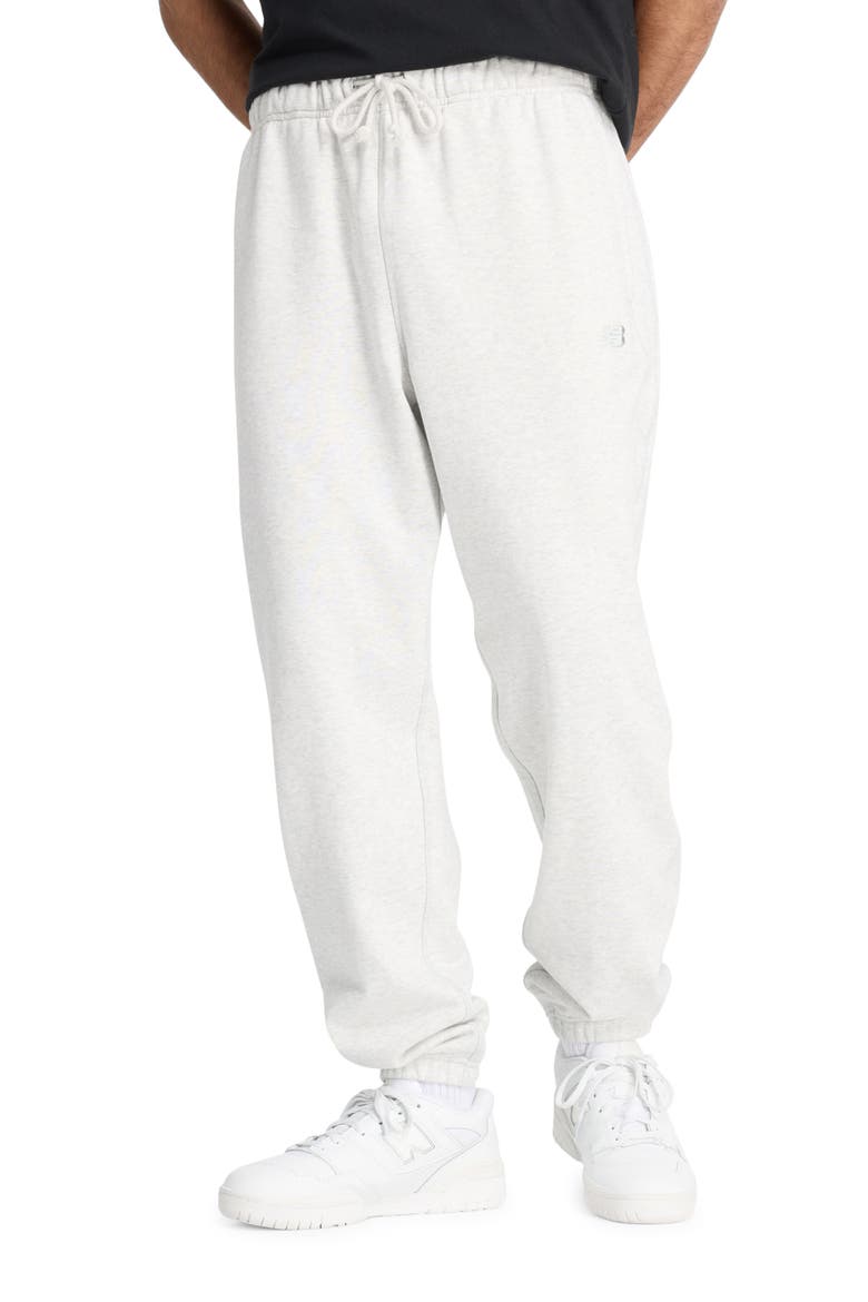 Athletics Cotton French Terry Sweatpants, Main, color, ASH HEATHER GREY