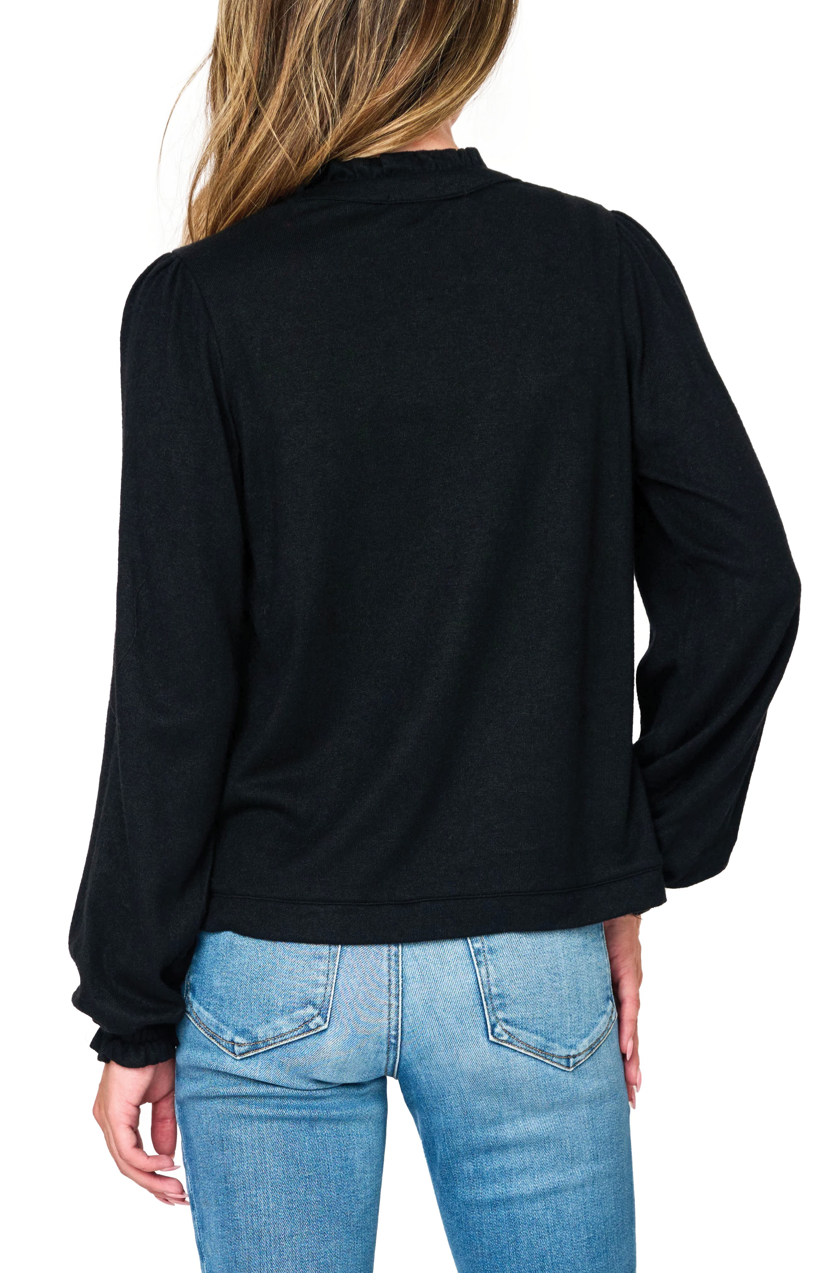 Ruffle Accent Cardigan - image 2