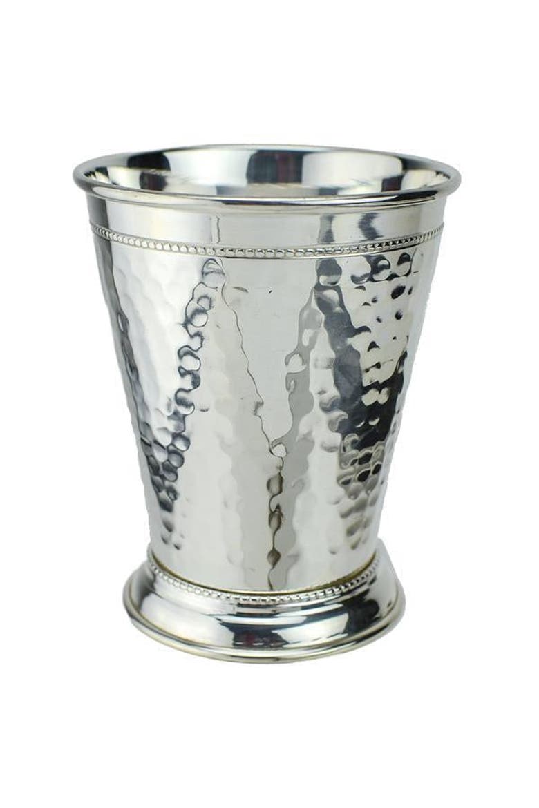 Hammered Silver Julep Cup - Set of 2, Alternate, color, Silver