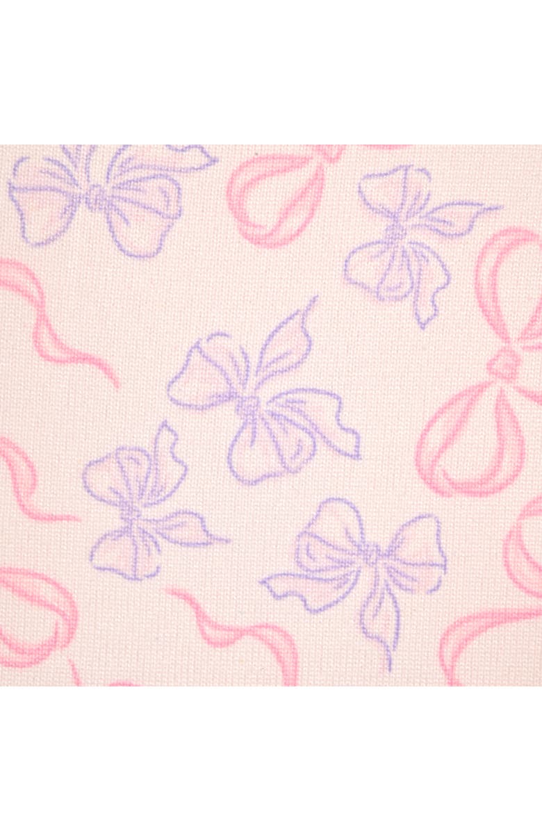 SLEEP ON IT Kids' Fitted Two-Piece Long Pajamas & Scrunchie Set, Alternate, color, Pink