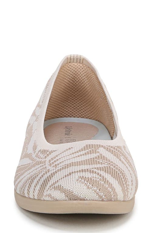 Shop Bzees Kit Ballet Flat In Tan Knit