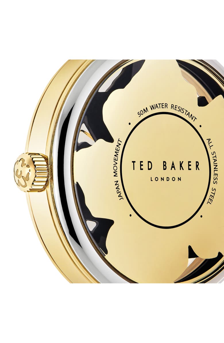 Ted Baker London Lilabel Leather Strap Watch, 36mm, Alternate, color, 