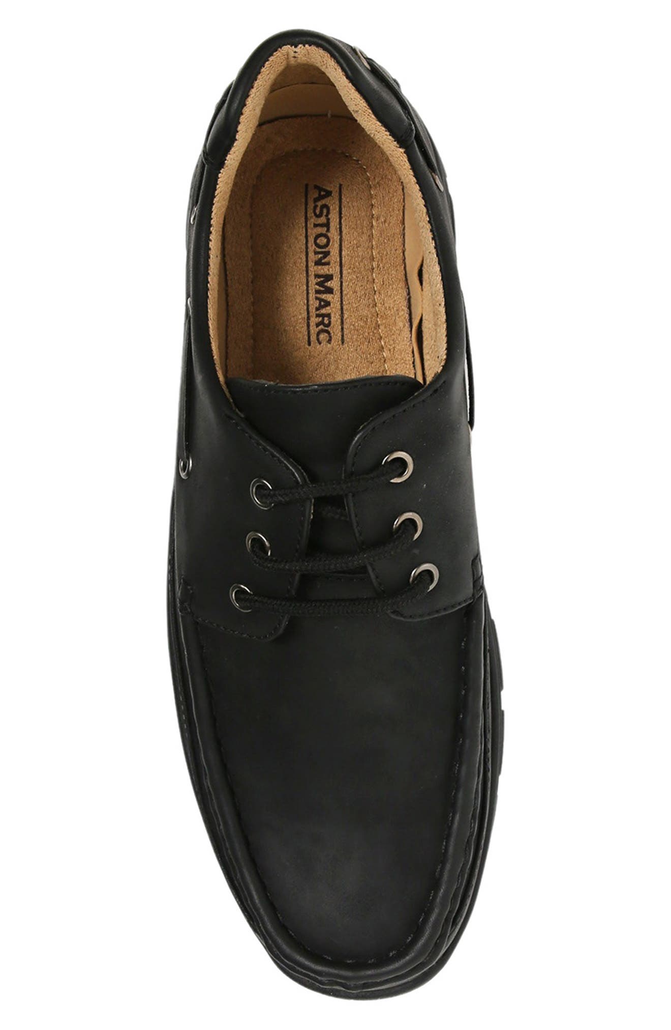 ASTON MARC Lace Up Comfort Shoe, Alternate, color, Black