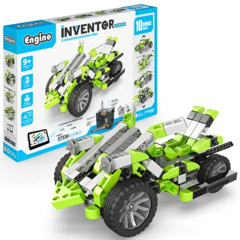 Inventor Mechanics 4 Wheeled Extreme Motorized Bike Toy