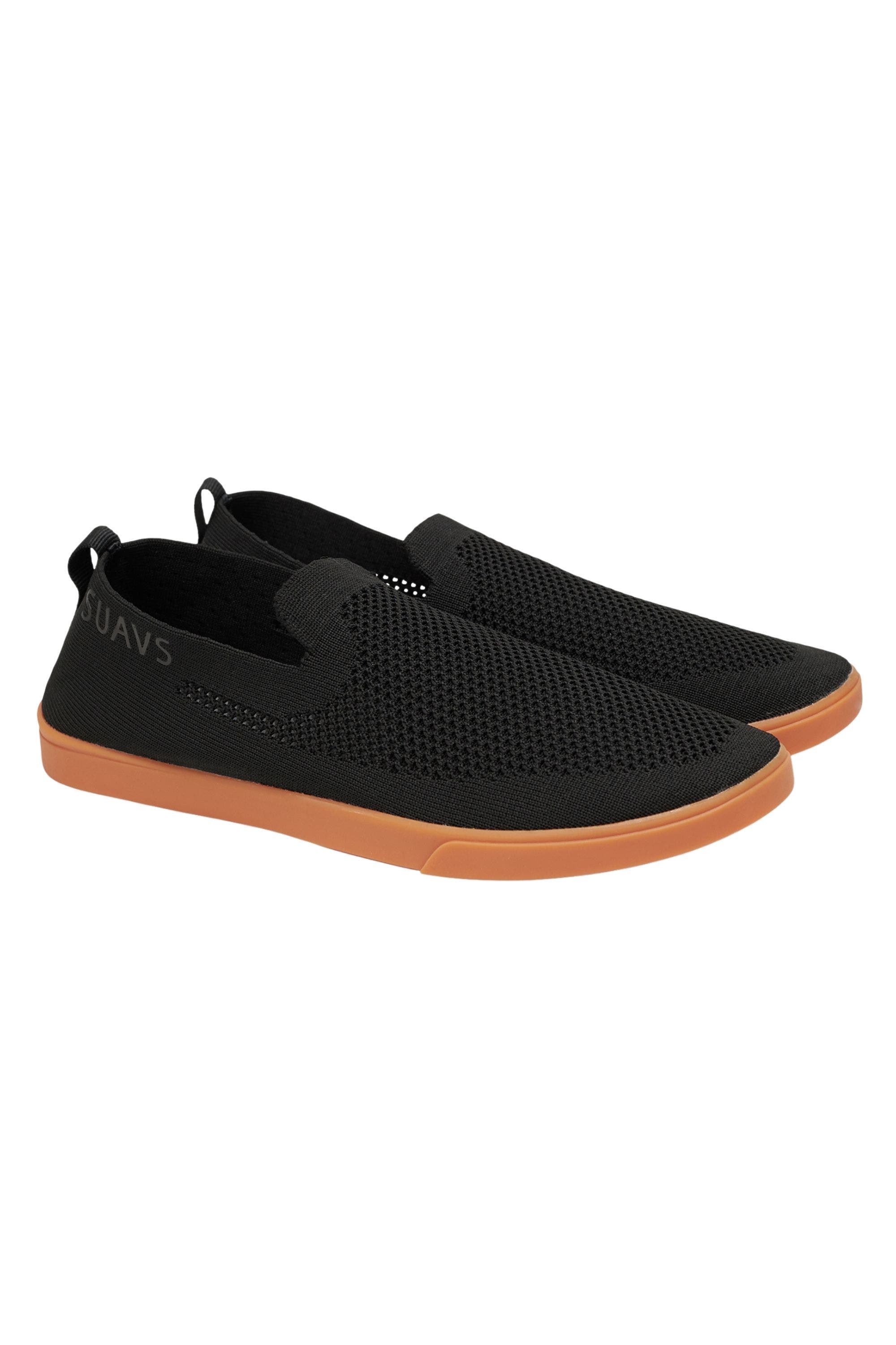 The Barton Slip-On, Main, color, Jet Black Gum