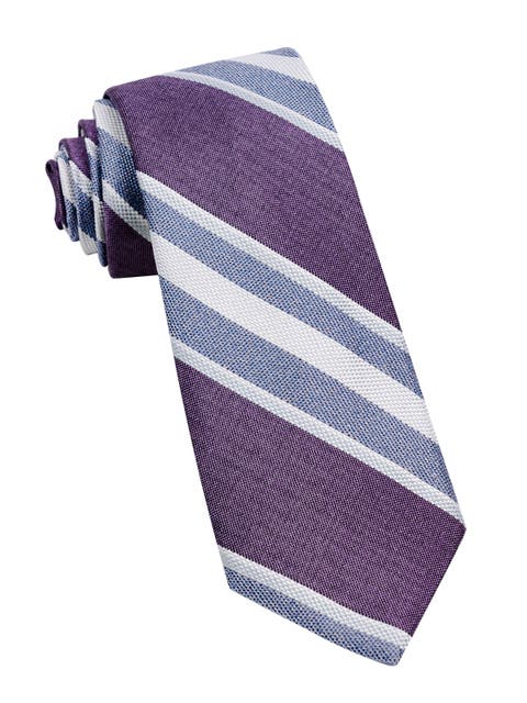 Multi-stripe Silk Tie