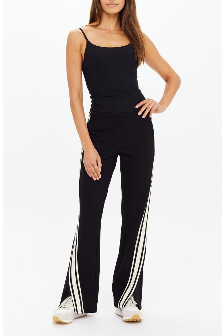 Petra Flare Pants, Main, color, BLACK