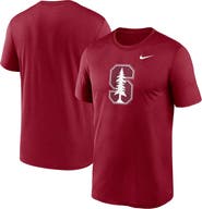 Nike Men's Nike Cardinal Stanford Cardinal Primetime Legend Logo T-Shirt