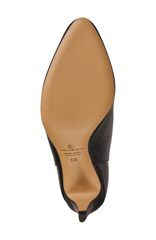 Bruno Magli Mandriana Kitten Heel Bootie In Black