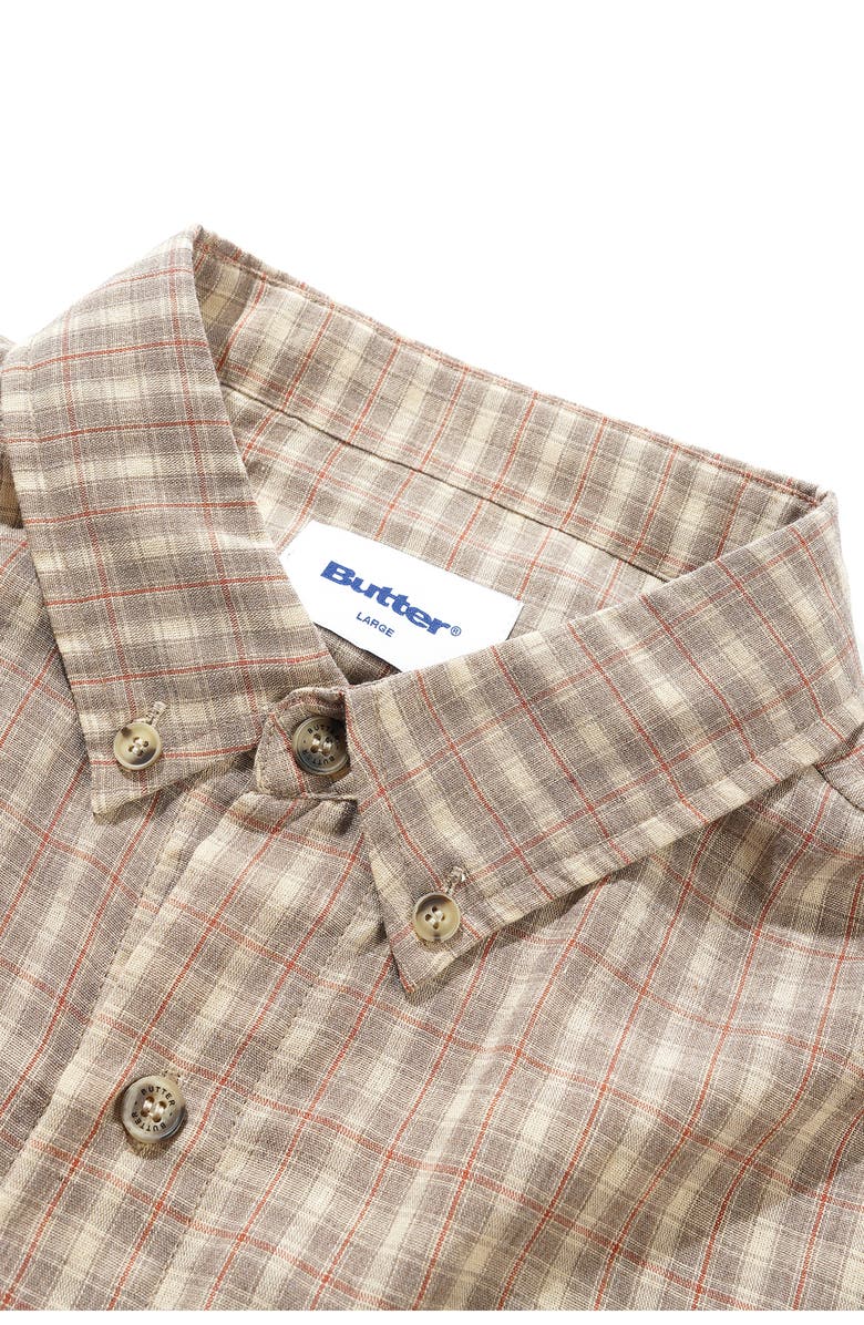 Witness Plaid Short Sleeve Button-Down Shirt