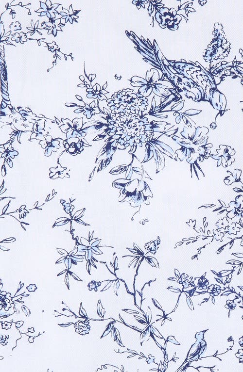 Petite Plume Timeless Toile De Jouy Tablecloth In White