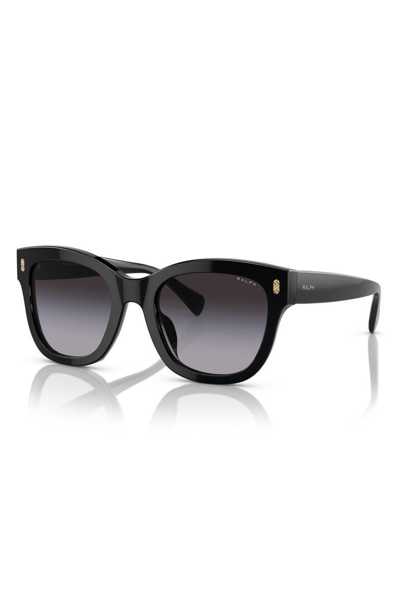 RALPH 52mm Gradient Oval Sunglasses, Alternate, color,