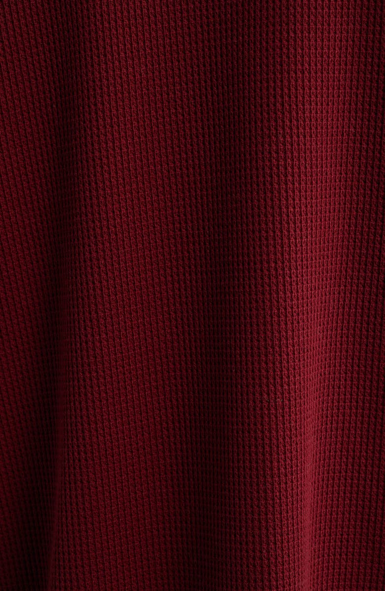 BOYS LIE Mon Cheri Thermal Boyfriend Sweatshirt, Alternate, color, Wine