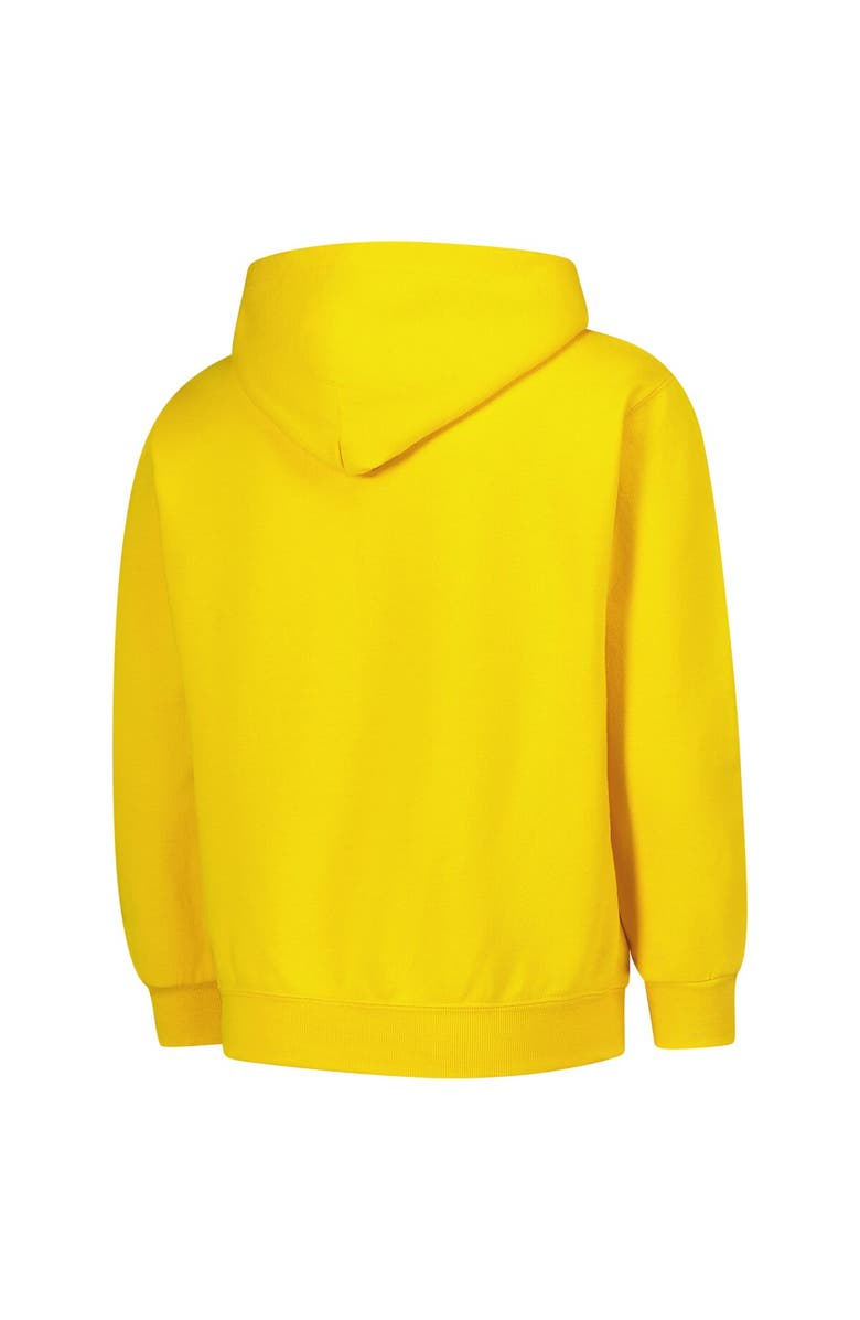 Champion Youth Champion Maize Michigan Wolverines Campus Pullover Hoodie, Alternate, color, Maize