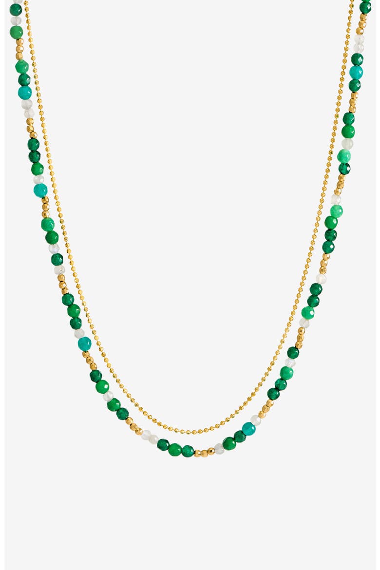 Evergreen Orissa Necklace, Main, color, Yellow Gold Vermeil