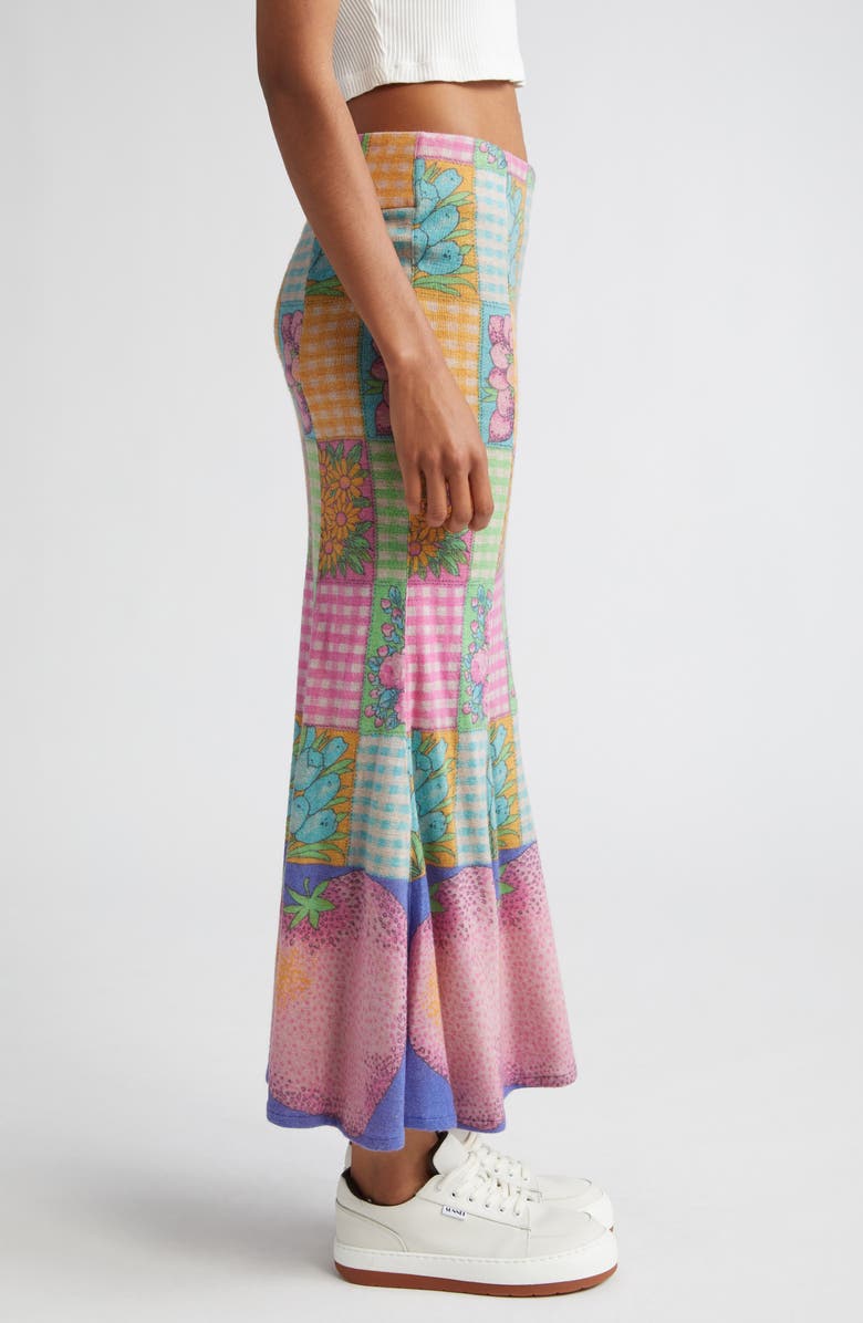 ERL Patchwork Panel Mermaid Skirt, Alternate, color,