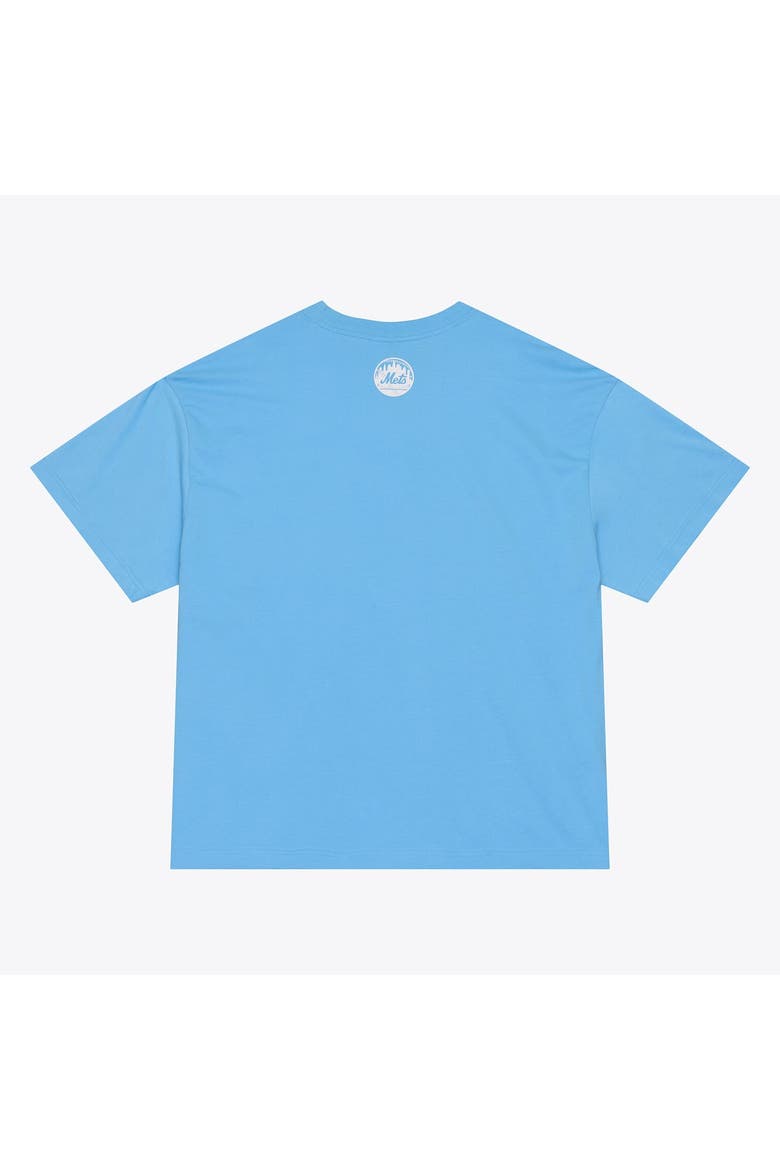 Men's Mitchell & Ness Light Blue New York Mets Insignia Premium T-Shirt, Alternate, color, Light Blue
