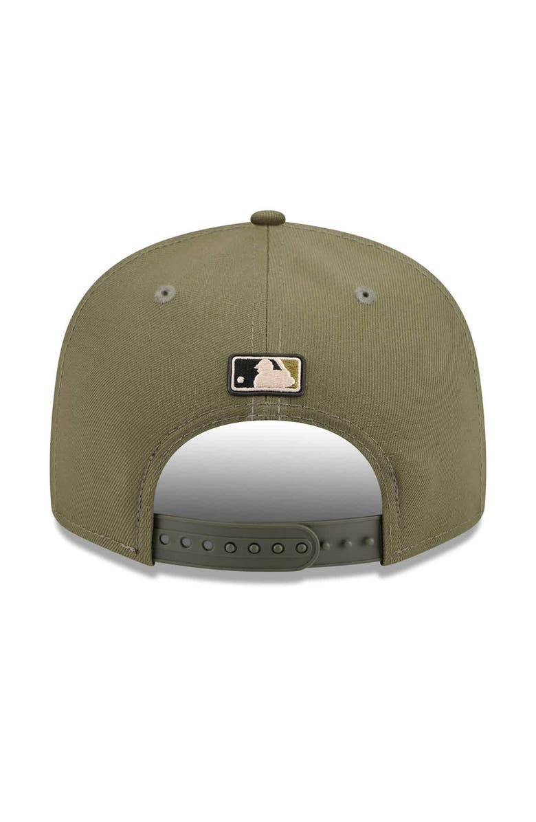 New Era Men's New Era  Olive Texas Rangers 2026 Armed Forces Day 9FIFTY Snapback Hat, Alternate, color, Olive