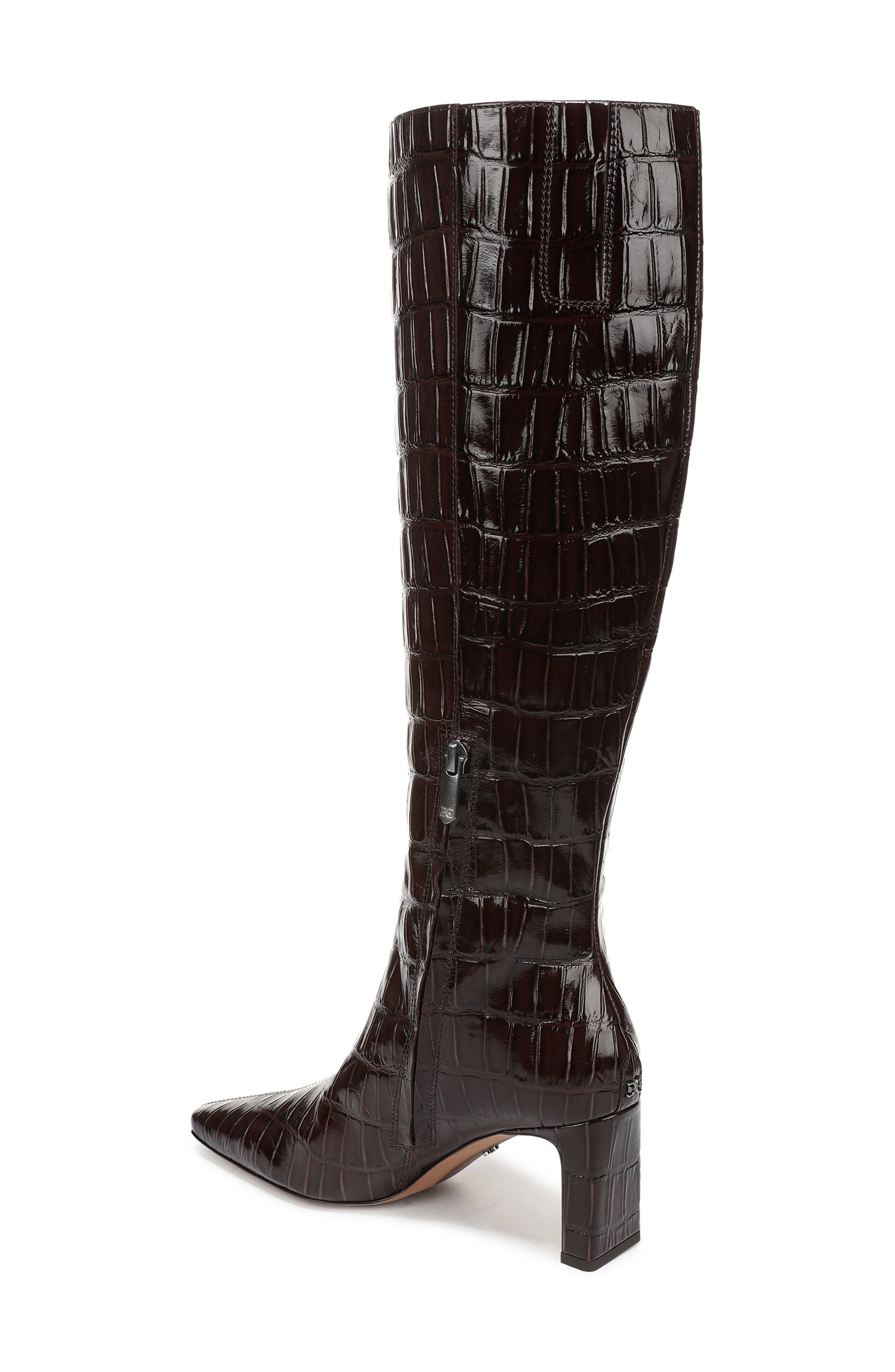 Sylvia Knee High Boot, Alternate, color, AMARO BROWN