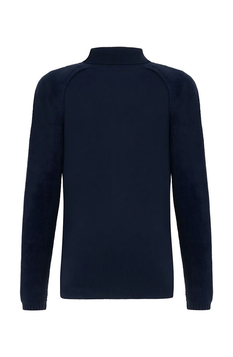 Nocturne Knitted Mix Sweater, Alternate, color, 