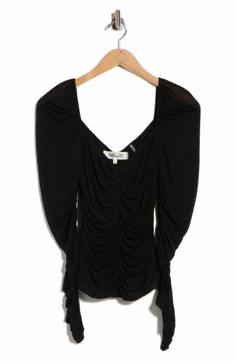 Princess Ruched Long Sleeve Top