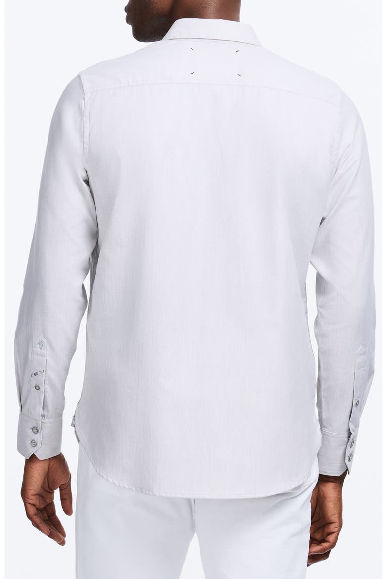 Charlton Button-Up Shirt, Alternate, color, LIGHT GREY