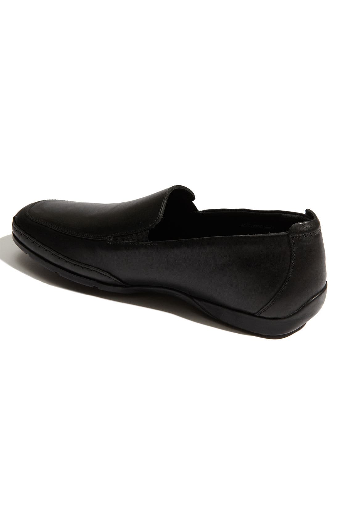 Mephisto‎ Edlef Mens Size 9.5 US Black Leather Loafers Euro Designer Minimalist Mephisto Edlef Slip-On (Men) | Nordstrom main image 3