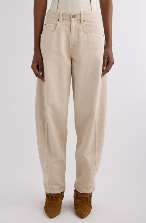 パンツ Isabel Marant PANTS (PA0460FBB4F01I 50LB) DOLENA PANTS Woman black | ISABEL MARANT Official online store
