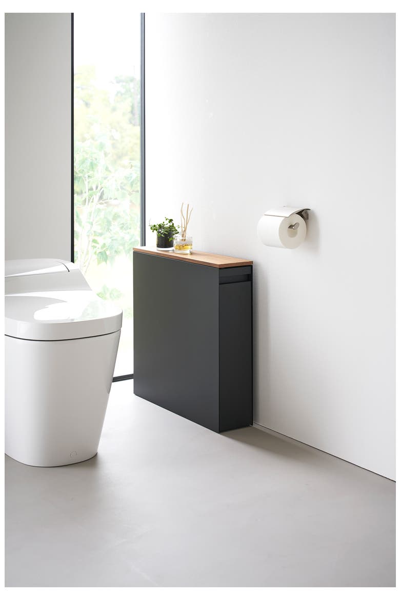 Bathroom Storage Drawer, Alternate, color, BLACK