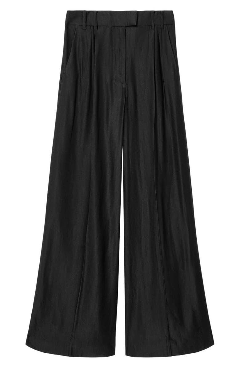 AllSaints Charley Wide Leg Pants, Alternate, color, 