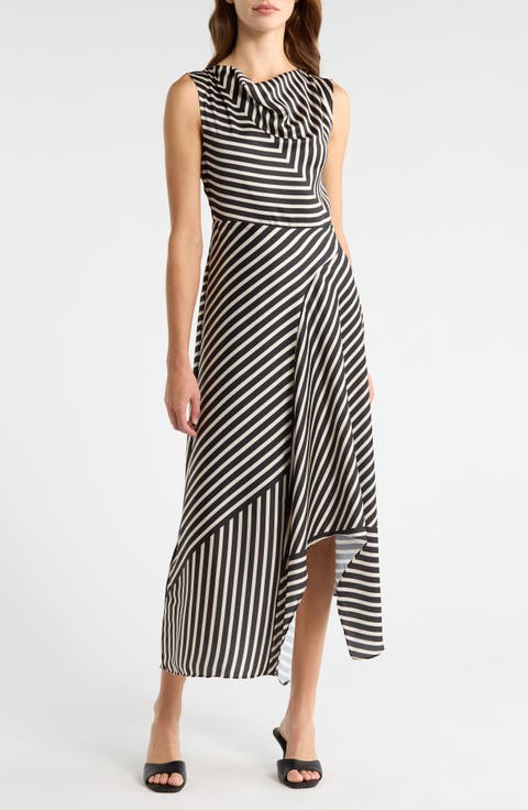 Stripe Maxi Dress