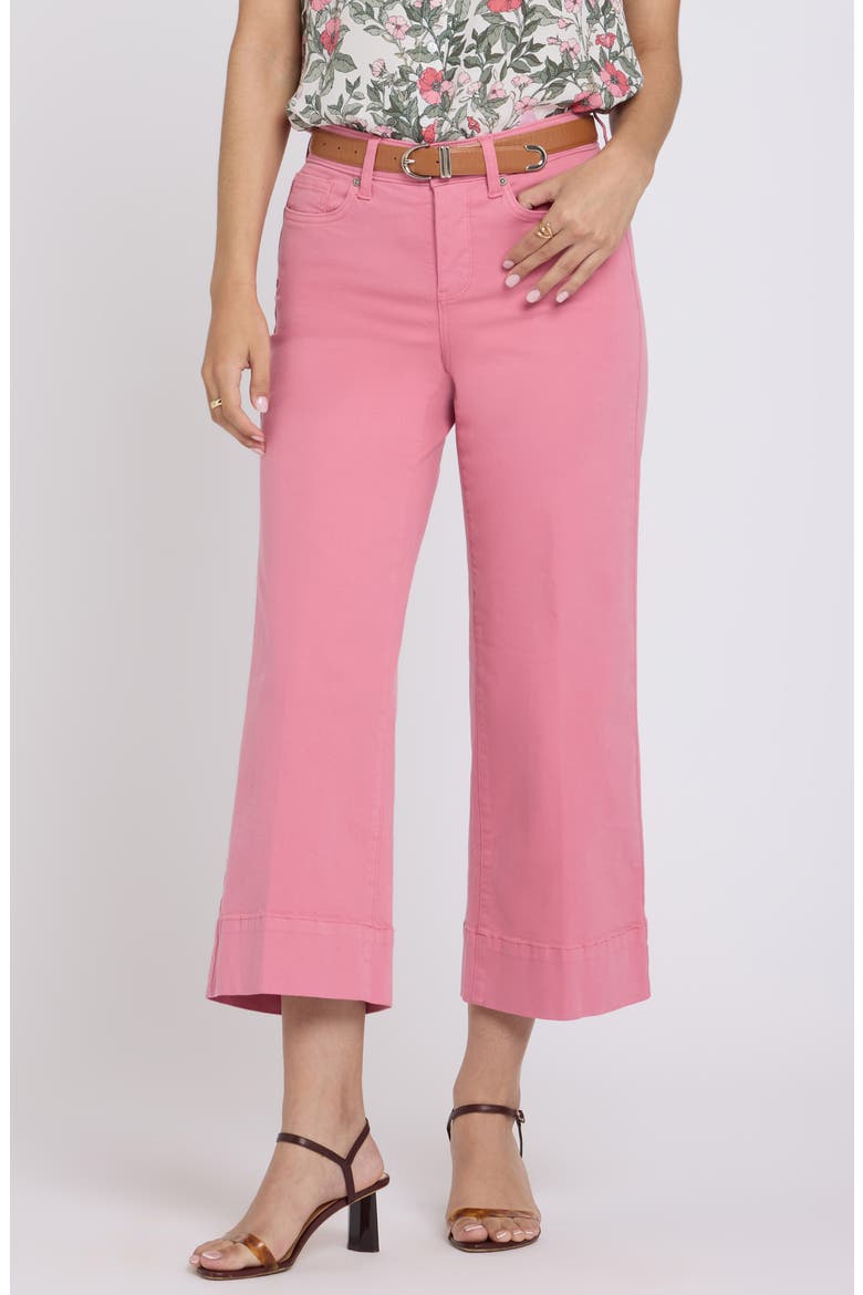 Teresa High Waist Wide Leg Ankle Jeans, Main, color, DESERT ROSE