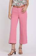 NYDJ Teresa High Waist Wide Leg Ankle Jeans