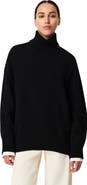 Another Tomorrow Oversized Luxe Turtleneck
