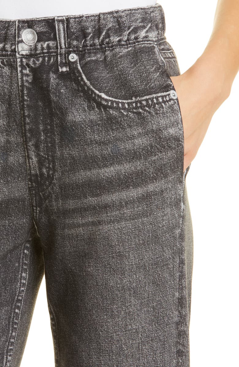 rag & bone Miramar Faux Jeans Joggers, Alternate, color,